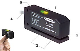 邦纳 C-GAGE SLC1 系列标签传感器