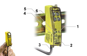 邦纳 PICO-AMP MD14 系列 分离式光电传感器