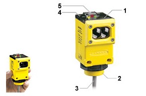 邦纳 Q45 系列 大型尺寸光电传感器 