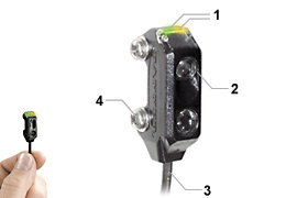 邦纳 VS1 系列 小型光电传感器