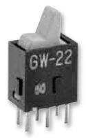 开关 GW12LHP - ROCKER SWITCH SPDT ON-ON 