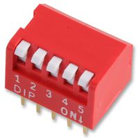 MULTICOMP - MCDP05 - SWITCH DIL 5WAY 