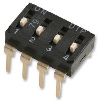 DIL开关 SWITCH DIL LOW 4WAY 