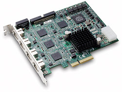 PCIe-FIW64：4通道PCI Express IEEE 1394b图像采集卡