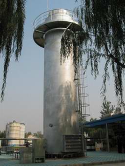 垃圾填埋場沼氣焚燒火炬
