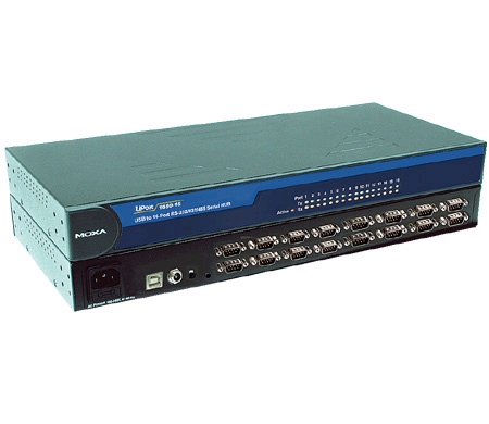 MOXA UPort 1650-16 总代理 USB转串口
