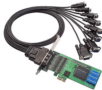 MOXA CP-118EL 总代理 PCI Express多串口卡