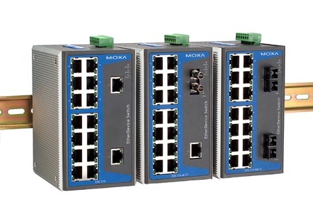 MOXA EDS-316-M-ST 总代理 工业交换机