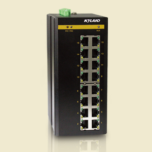 东土KIEN3016B卡轨式非网管型工业以太网交换机