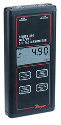 Dwyer 490系列 湿湿手持式数字压力计