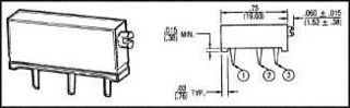 BOURNS - 3005P-1-102 - 可调电阻 500V 1W 10% 