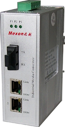 MIE-2103系列1光2电千兆工业以太网收发器