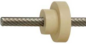 易格斯DryLin斜螺纹螺母|免润滑，耐磨损螺母|丝杠螺母|大螺距丝杆