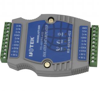 深圳宇泰科技工业导轨式RS485中继器UT-509