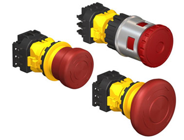 邦纳E-Stop系列嵌入式安全急停按钮