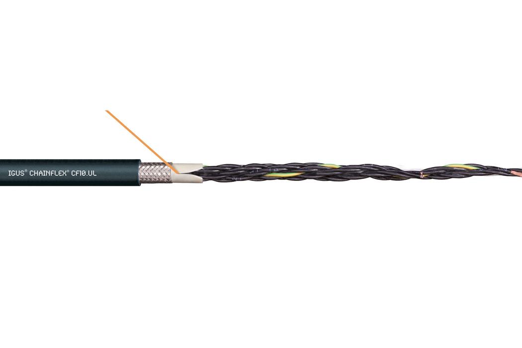 易格斯chainflex 高柔性控制电缆CF10.UL.02.04