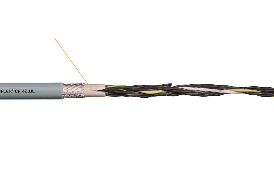 易格斯chainflex 高柔性控制电缆 CF140.02.12.UL