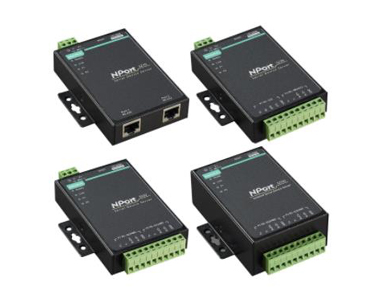 Moxa NPort 5200 系列2 口 RS-232/422/485 串口设备联网服务器