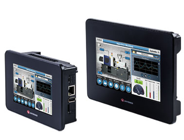 UniStream® 7″ 內(nèi)置PLC+HMI一體機(jī)