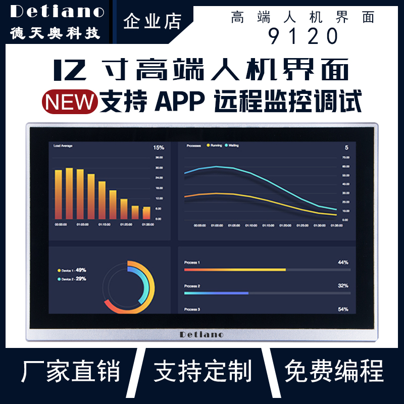 9120 人机界面 HMI 触摸屏 HMI厂家 工业触摸屏 APP监控触摸屏 远程监控触摸屏 HMI人机界面