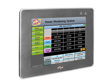 泓格触控屏幕型电表管理集中器: PMD-4206