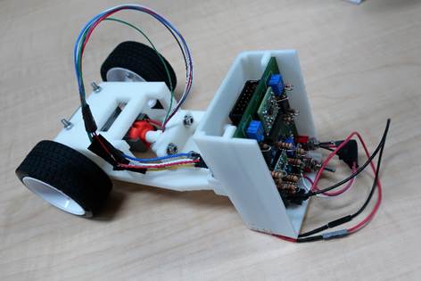 RLS磁编码器增强两轮自平衡机器人小车的稳定性控制