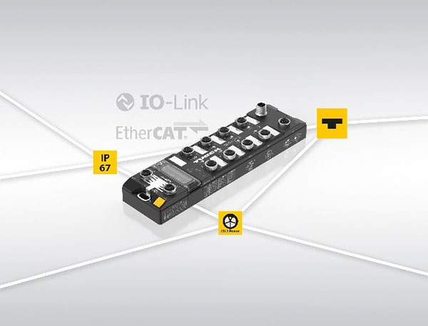 图尔克带8个IO-LINK主站的ETHERCAT BLOCK I/O模块