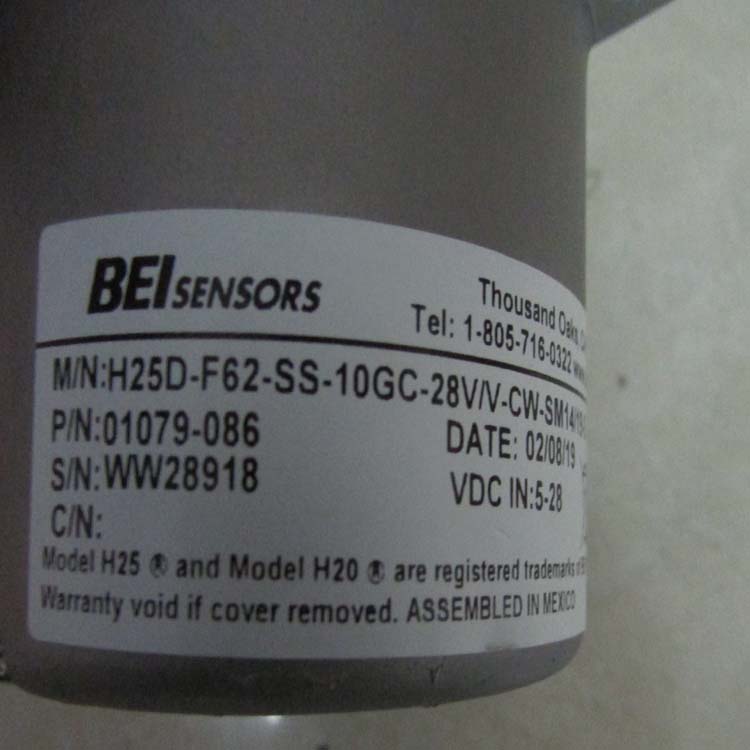BEI编码器H20DB-37-SS-600 14h .5/2, 75.00