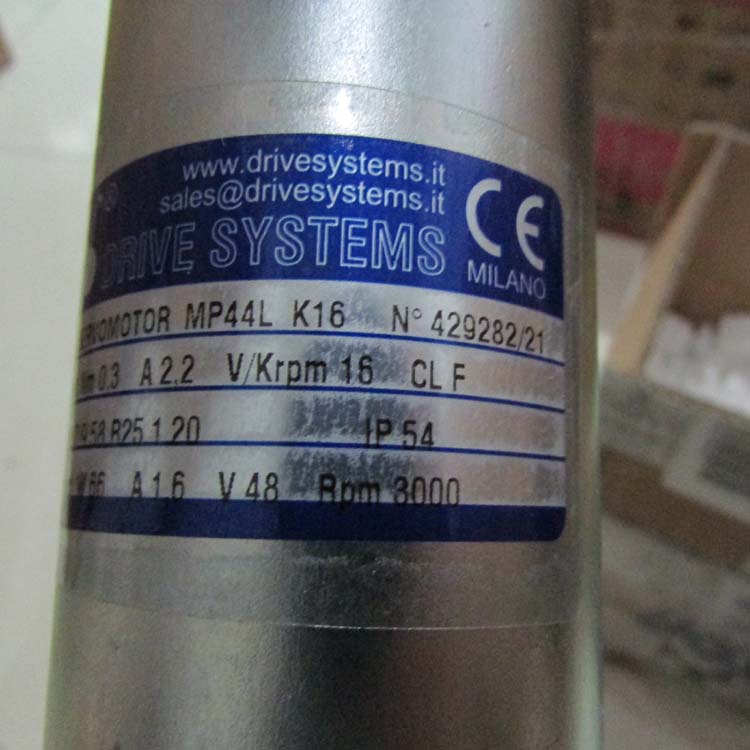 DRIVE SYSTEMS马达167207/05MP44L  