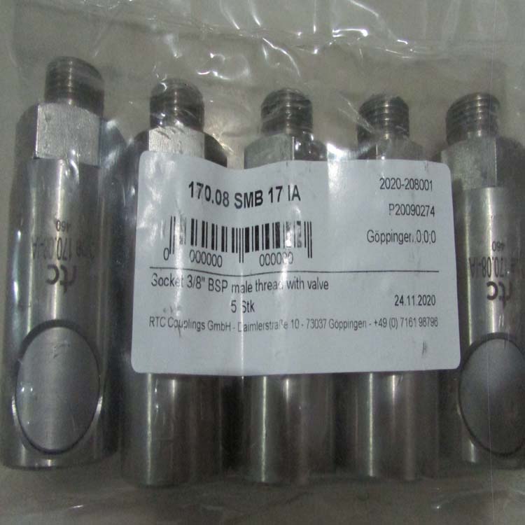 RTC Couplings母插头170.08 PFB  17 IA