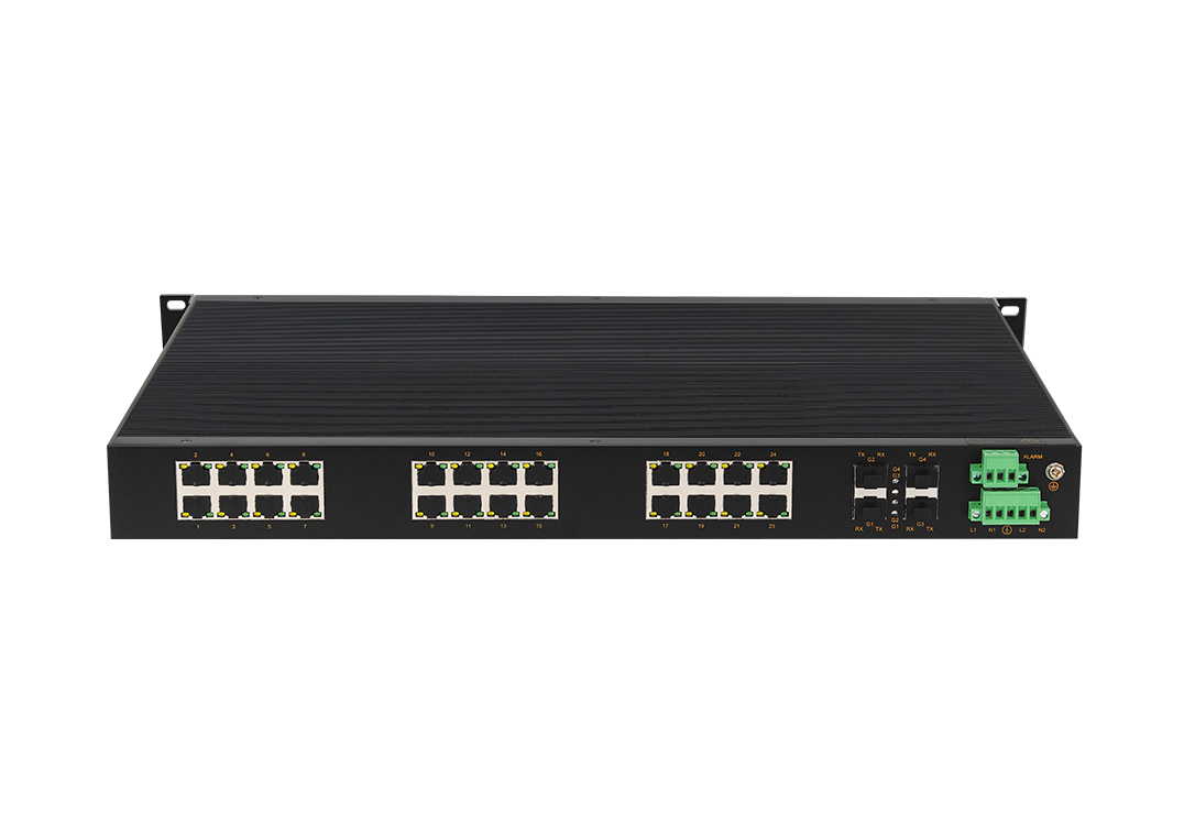 迈威通信MISCOM8028-4GF 28口三层网管型千兆机架式工业以太网交换机