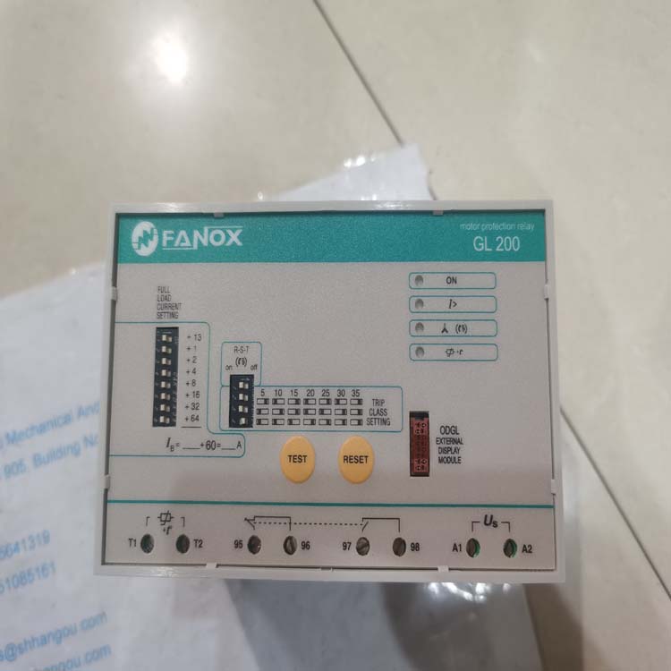 FANOX继电器安装盒PS16-R