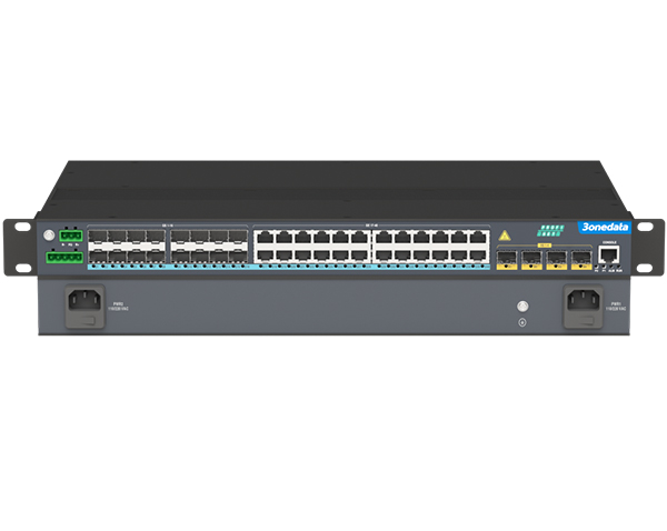 三旺通信三层PROFINET机架式交换机：ICS5400PN系列