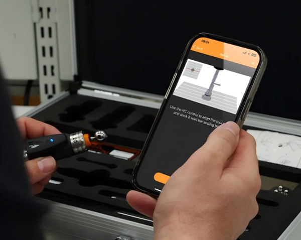 “速览”机床状态-球杆仪手机APP：CARTO Ballbar Connect