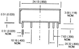 HE3300系列干簧繼電器-HAMLIN
