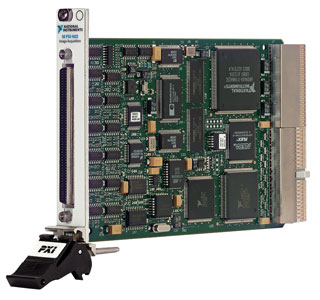 National Instruments' PXI IMAQ 1422 board. 