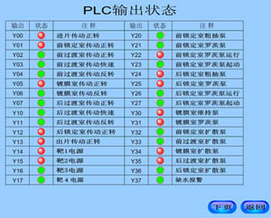 磁控溅射镀膜生产线如图