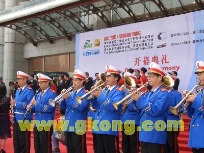 IAC,TME ＋ SENSOR （2006） 在上海拉开帷幕如图
