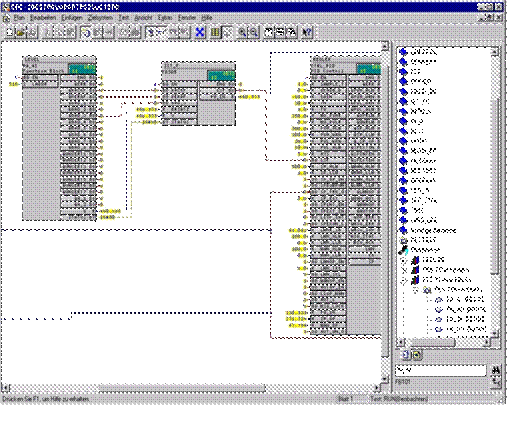 图4-2ProfiBus-PA仪表在PCS7的CFC中的应用图