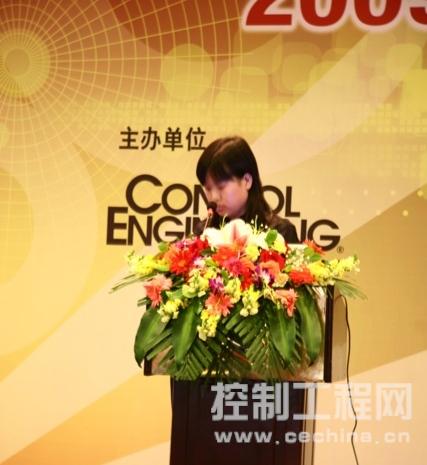Industrial Automation & Electronics China Janie Zhang介绍中国工业以太网交换机市场情况   