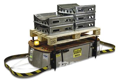  New automated guided carts are easier to integrate and cost less, AIM says.  