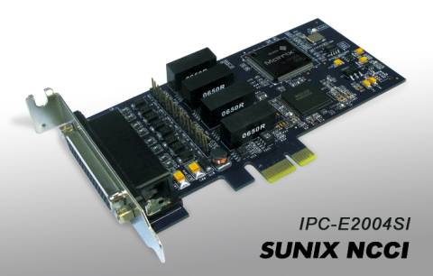 SUNIX推出工业级突波与光电隔离PCI Express卡如图