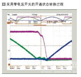采用零电压开关的开通状态转换过程