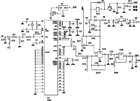 JK-DP50型数字降噪声处理器的工作原理及其应用如图