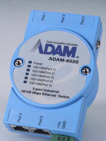 研华推出宽温型工业级以太网交换机如图