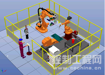 ABB机器人多功能焊接单元