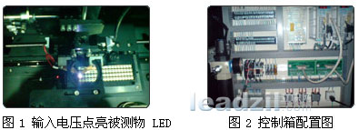 基于台达运动控制技术的LED组件检测机如图