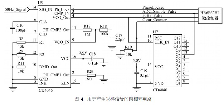 用于产生采样信号的锁相环电路