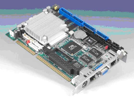 研扬又一ISA总线半长CPU卡新品问世——HSB-668I如图