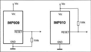 电源监控器IMP809/810及其应用(图)如图